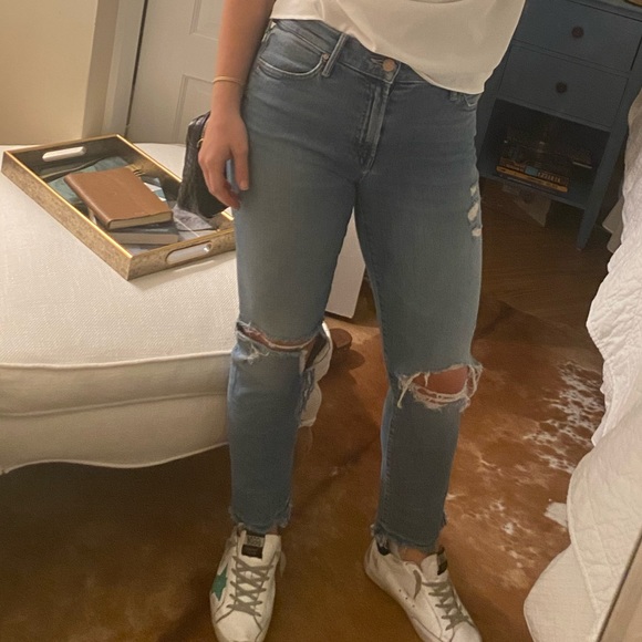 Mother Jeans - Hustler Ankle Chew Jeans - Picture 1 of 1